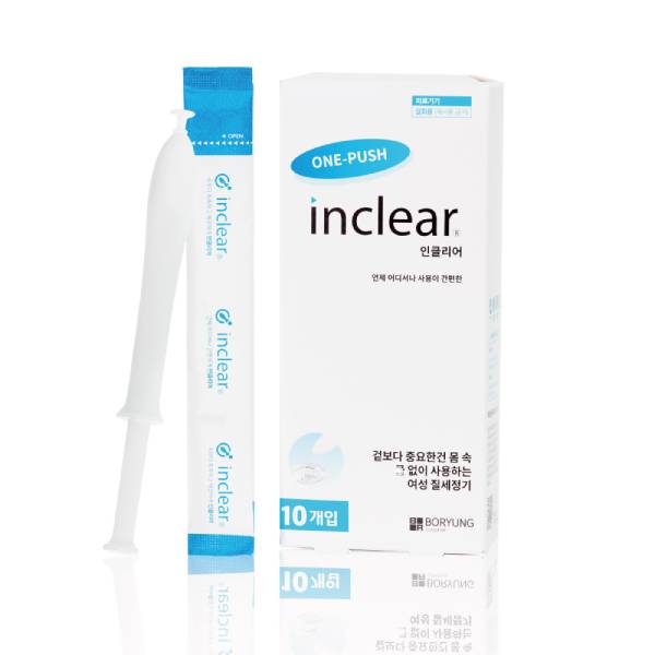 inclear 私密清潔保濕凝膠｜去除異味 抑制痕癢｜10支裝｜韓國製造｜inclear