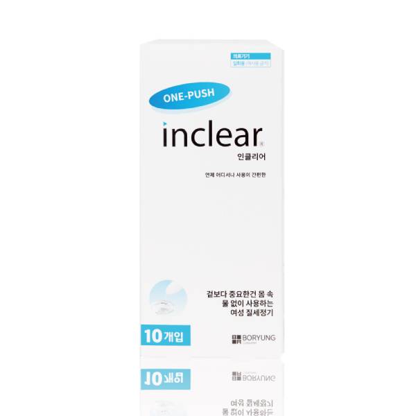 inclear 私密清潔保濕凝膠｜去除異味 抑制痕癢｜10支裝｜韓國製造｜inclear