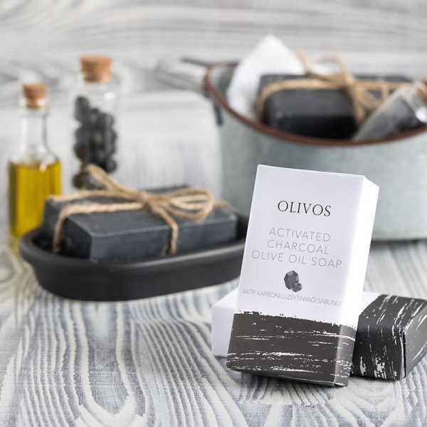 OLIVOS | 活性炭橄欖油肥皂 | 番梘