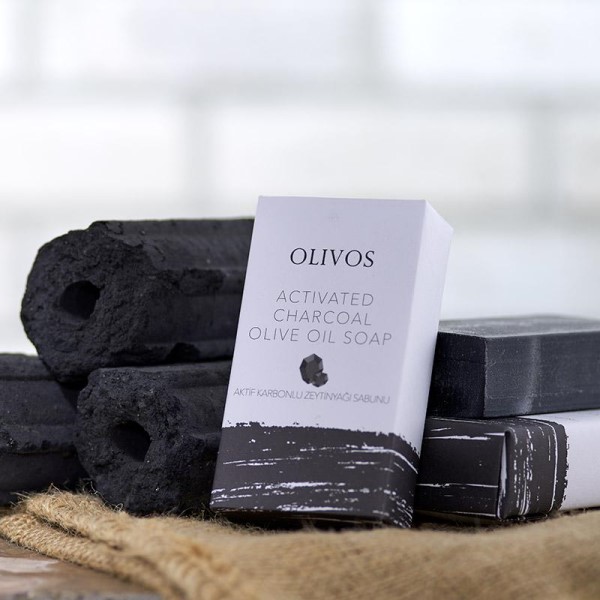 OLIVOS | 活性炭橄欖油肥皂 | 番梘