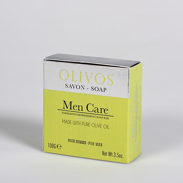 OLIVOS Men Care  | 男士沐浴剃鬚肥皂（100克） | 橄欖油成分 | 番梘